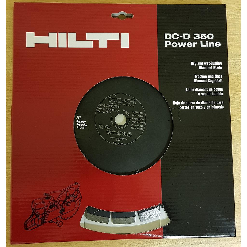 Disque HILTI 350/25mm spx métal